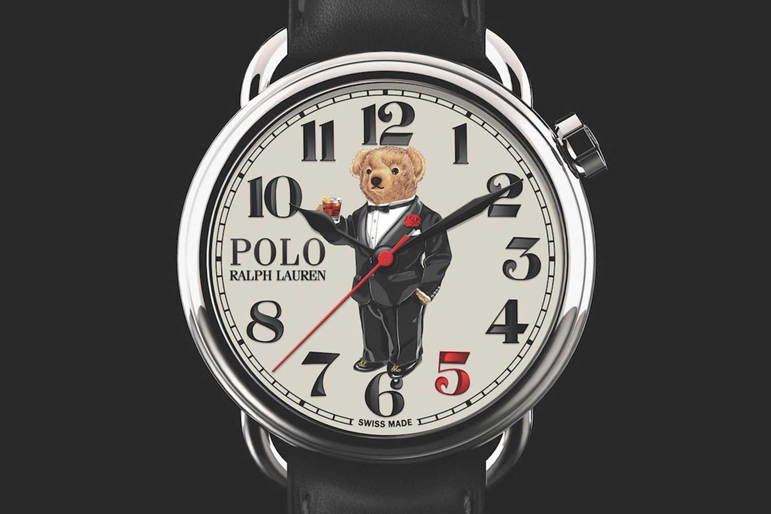 The Rake X Ralph Lauren ‘Negroni Bear’ Polo Bear Watch