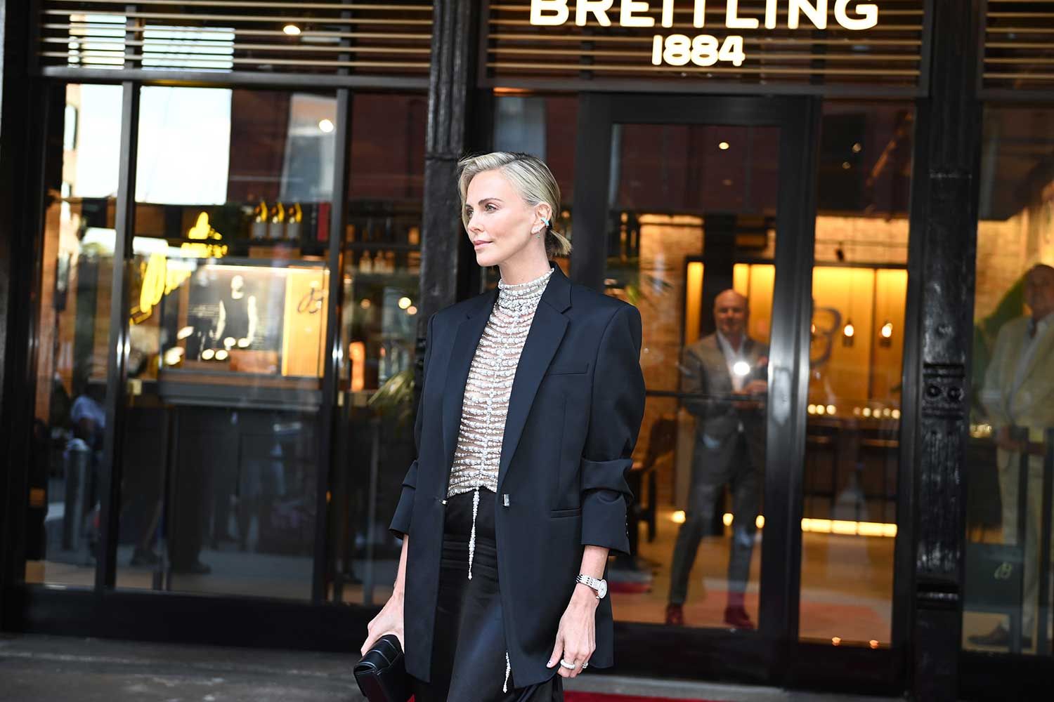 Charlize Theron (Image: Breitling)