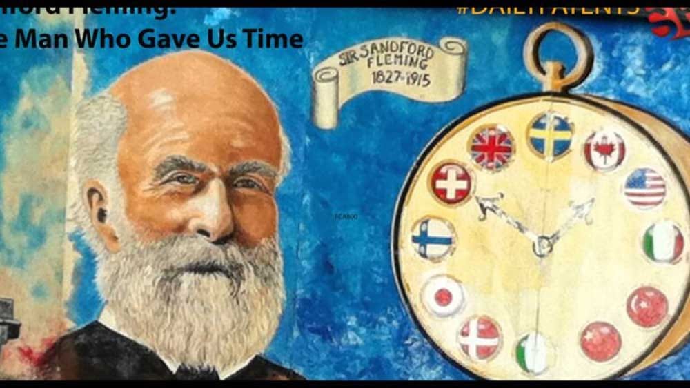 Sir Sandford Fleming proposed the concept of global standard time with the world divided into 24 zones in 1879