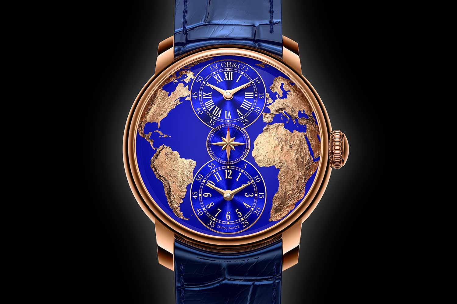 “The World Is Yours” Dual Time Zone