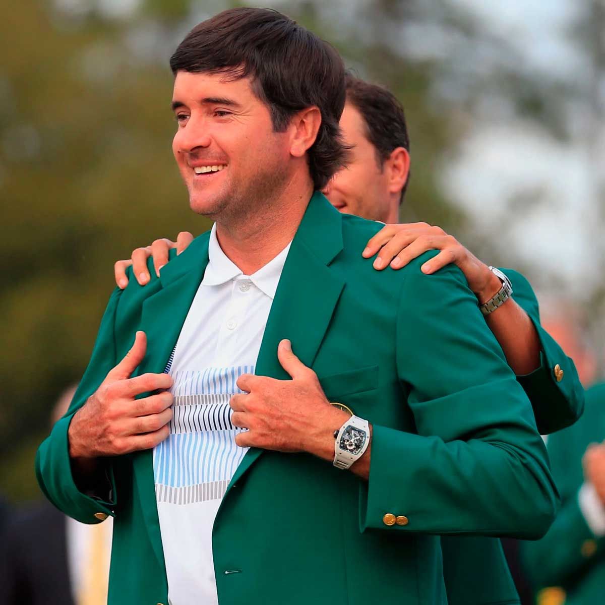Bubba Watson cliched the green jacket first in 2012 and a second time in 2014, here on his wrist is the Richard Mille Tourbillon RM 038 Bubba Watson (Image: richardmille.com)
