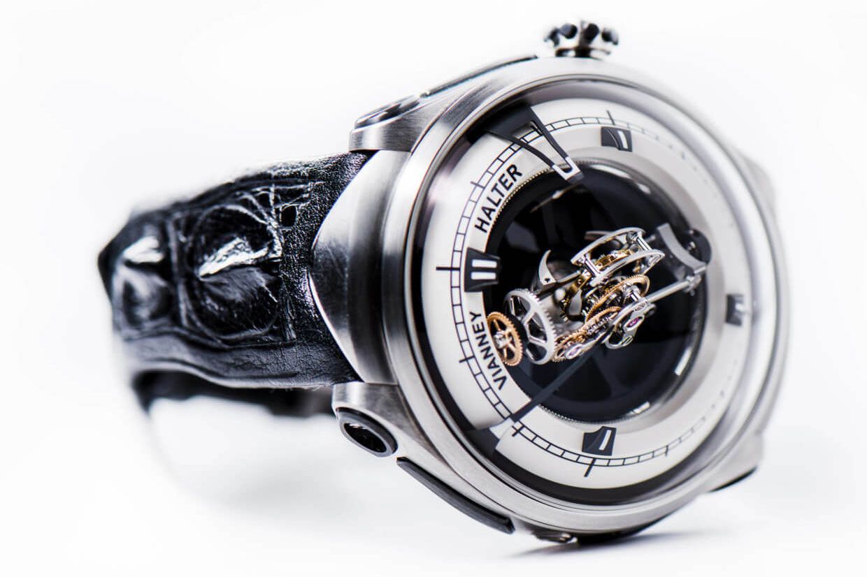 Halter unveiled the Deep Space Tourbillon in 2013, a watch that took the idea of a multi-axis tourbillon to a new height.(Image: Fred Merz)