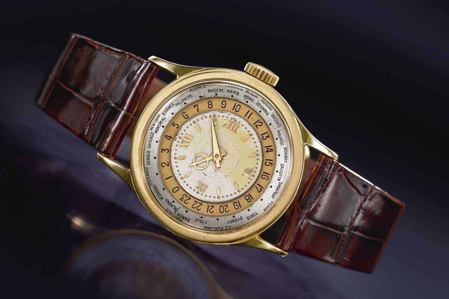The reference 96 was one of the first truly successful round wristwatches for Patek Philippe and, in the context of the 1930s, was its icon. This watch was sold at Sotheby’s in 2011 for USD 482,500 (Image: Sotheby’s )