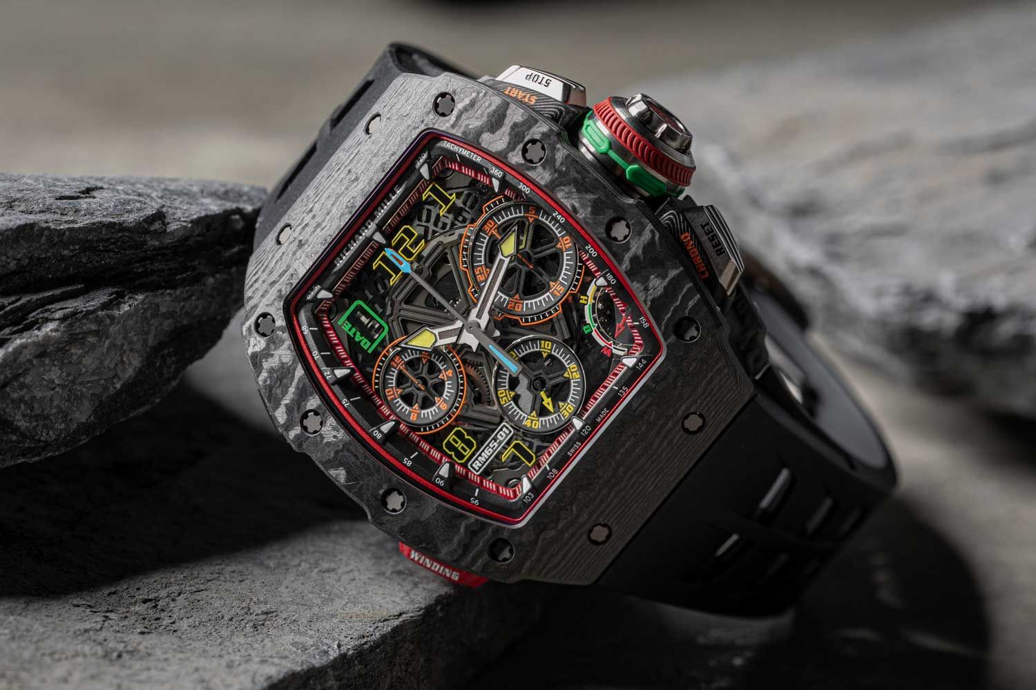 The RM 65-01 Split Seconds Chronograph Richard Mille's most complex automatic timepiece (©Revolution)