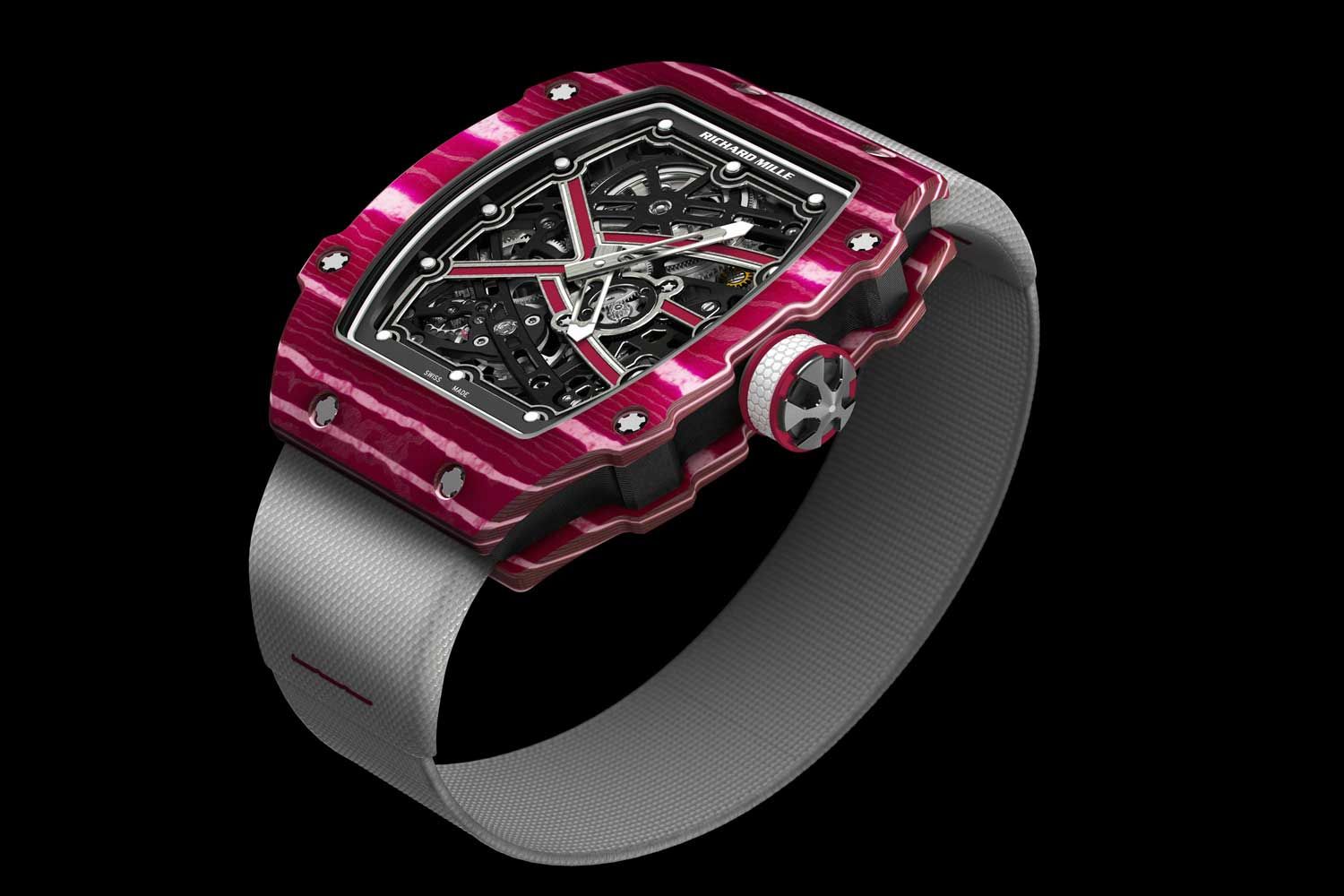 At 38.7mm wide and 7.8mm in height, the RM 67-02 is one of the first from Richard Mille to revisit classic dimensions